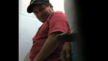 Mexican gay in public toilet video porno