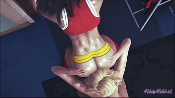 Boku no hero lesbian cosplay porn