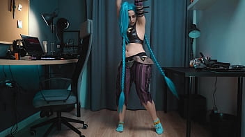 Jinx vr cosplay porn