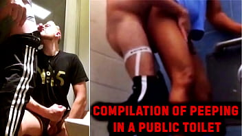 Public toilet gay porn